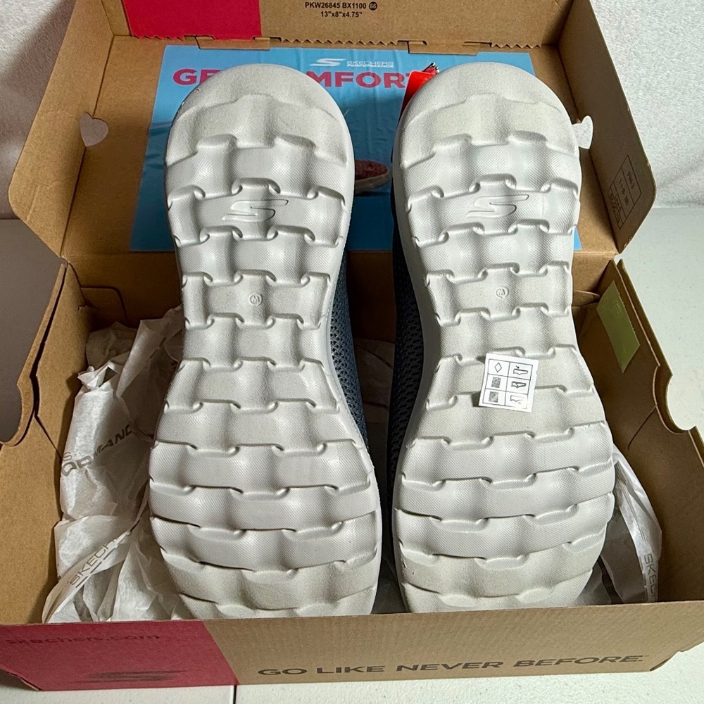 Skechers Women's Go Walk Joy Sneakers - 11 W, Charcoal - Picture 2 of 2